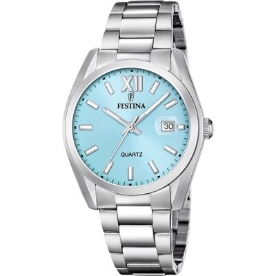 Festina Miesten kello F20707-2 Classic Sininen/Teräs Ø40 mm Festina Miesten kello F20707-2 Classic Sininen/Teräs Ø40 mm