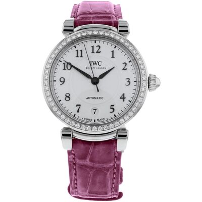 IWC Naisten kello IW458308 Da Vinci Valkoinen/Nahka Ø36 mm IWC Naisten kello IW458308 Da Vinci Valkoinen/Nahka Ø36 mm