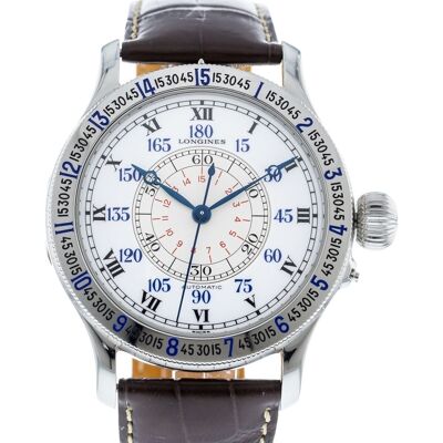 Longines Miesten kello L2.678.4.11.0 Heritage Valkoinen/Nahka Ø47.5 Longines Miesten kello L2.678.4.11.0 Heritage Valkoinen/Nahka Ø47.5