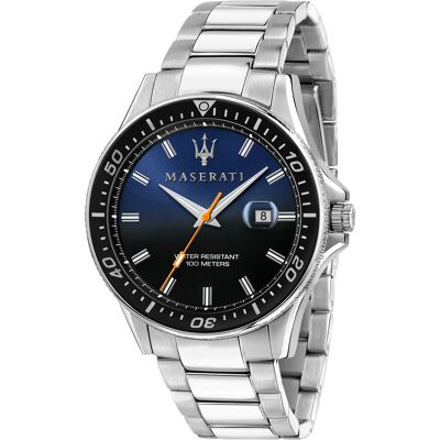 Maserati Miesten kello R8853140001 Sfida Sininen/Teräs Ø44 mm Maserati Miesten kello R8853140001 Sfida Sininen/Teräs Ø44 mm