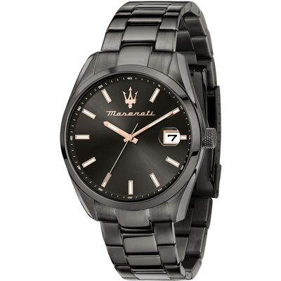 Maserati Miesten kello R8853151015 Attrazione Musta/Teräs Ø43 mm Maserati Miesten kello R8853151015 Attrazione Musta/Teräs Ø43 mm