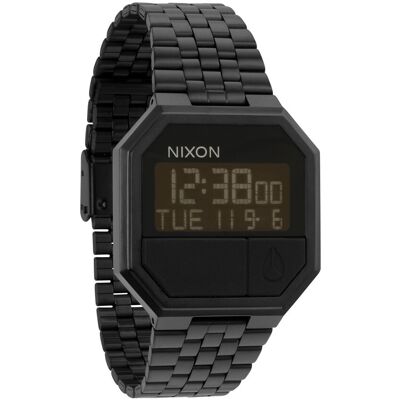 Nixon A158001-00 The Re-Run Musta/Teräs Nixon A158001-00 The Re-Run Musta/Teräs