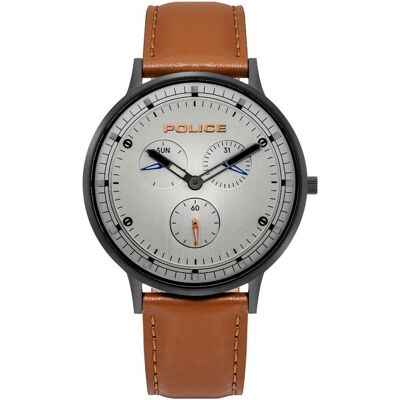 Police Miesten kello PL15968JSB.04 Hopea/Nahka Ø42 mm Police Miesten kello PL15968JSB.04 Hopea/Nahka Ø42 mm