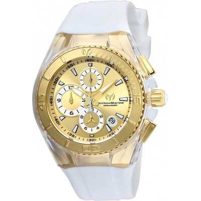 Technomarine Naisten kello TM-115311 Kullattu/Kumi Ø40 mm Technomarine Naisten kello TM-115311 Kullattu/Kumi Ø40 mm