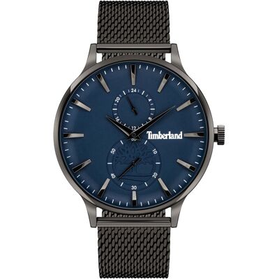 Timberland Miesten kello TDWJK2001102 Sininen/Teräs Ø45 mm Timberland Miesten kello TDWJK2001102 Sininen/Teräs Ø45 mm