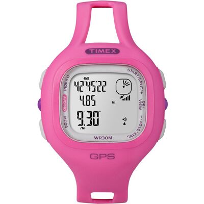 Timex Naisten kello T5K698 Marathon LCD/Muovi Timex Naisten kello T5K698 Marathon LCD/Muovi