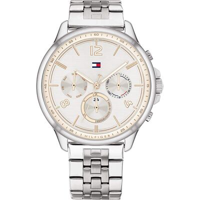 Tommy Hilfiger Naisten kello 1782222 Valkoinen/Teräs Ø38 mm Tommy Hilfiger Naisten kello 1782222 Valkoinen/Teräs Ø38 mm