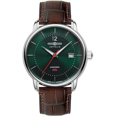Zeppelin Miesten kello 81604 Bodensee Vihreä/Nahka Ø41 mm Zeppelin Miesten kello 81604 Bodensee Vihreä/Nahka Ø41 mm
