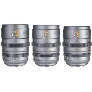 Sirui Vision Prime T1.4 Full-Frame Cine Lens 24-35-50 mm gray Sirui Vision Prime T1.4 Full-Frame Cine Lens 24-35-50 mm gray