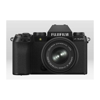 Fujifilm X-S20 Mirrorless Kamera - Kompakti, 6.2K Video, Vlogger Kit Fujifilm X-S20 Mirrorless Kamera - Kompakti, 6.2K Video, Vlogger Kit