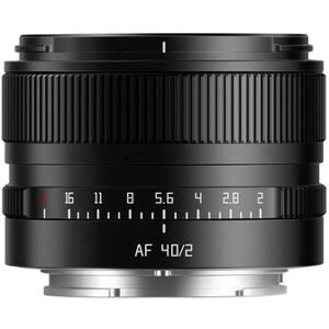TTArtisan AF 40mm f/2 Sony FE black TTArtisan AF 40mm f/2 Sony FE black