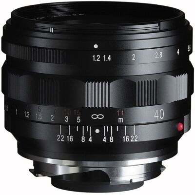 Voigtländer Nokton 40mm f/1.2 II VM, aspherical Leica M black Voigtländer Nokton 40mm f/1.2 II VM, aspherical Leica M black