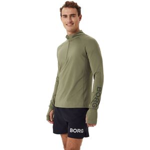 Björn Borg Borg Midlayer Half Zip, Miesten padel ja tennis paita Björn Borg Borg Midlayer Half Zip, Miesten padel ja tennis paita