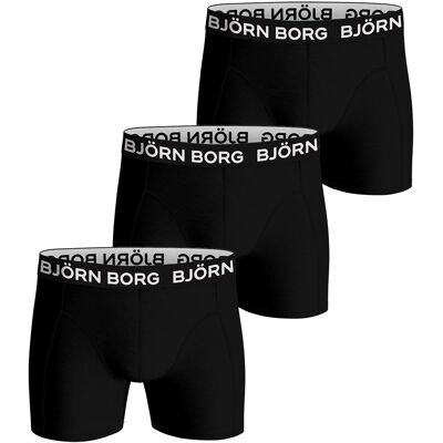 Björn Borg Bamboo Cotton Blend Boxer 3-Pack, Miesten alushousut Björn Borg Bamboo Cotton Blend Boxer 3-Pack, Miesten alushousut