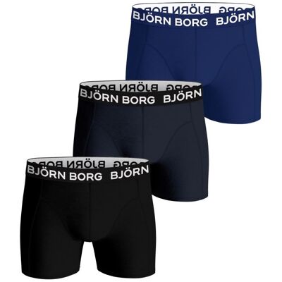 Björn Borg Bamboo Cotton Blend Boxer 3P, Miesten alushousut Björn Borg Bamboo Cotton Blend Boxer 3P, Miesten alushousut
