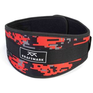 Kraftmark Exercise Belt Red/Gray Camo Kraftmark Exercise Belt Red/Gray Camo