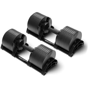 NÜO Nuobell 2-32 kg All Black (Pari), Käsipainot säädettävät NÜO Nuobell 2-32 kg All Black (Pari), Käsipainot säädettävät