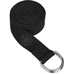 Gaiam Yoga Strap Black - 8ft (244 cm) Gaiam Yoga Strap Black - 8ft (244 cm)