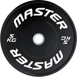 Master Fitness Painolevy Bumperplate Musta, Levypainot Bumper Master Fitness Painolevy Bumperplate Musta, Levypainot Bumper