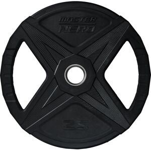 Master Fitness Nero Rubber Plate Master Fitness Nero Rubber Plate