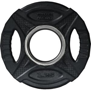 Master Fitness Nero Rubber Plate Master Fitness Nero Rubber Plate