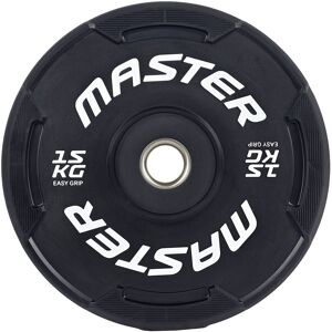 Master Fitness Easy Grip Black, Levypainot Bumper Master Fitness Easy Grip Black, Levypainot Bumper