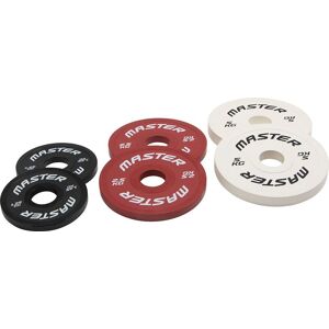 Master Fitness Change Plate Set 1,25-2,5-5 kg, Levypainot Kumipäällyste Master Fitness Change Plate Set 1,25-2,5-5 kg, Levypainot Kumipäällyste
