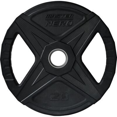 Master Fitness Nero Rubber Plate Master Fitness Nero Rubber Plate