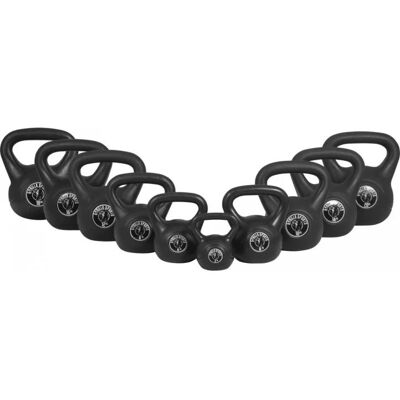 Gorilla Sports Kahvakuulapaketti GS Black - 113kg Gorilla Sports Kahvakuulapaketti GS Black - 113kg