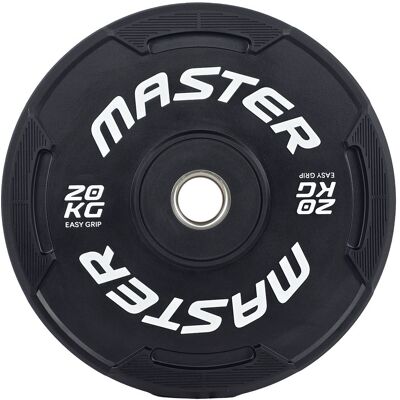 Master Fitness Easy Grip Black, Levypainot Bumper Master Fitness Easy Grip Black, Levypainot Bumper