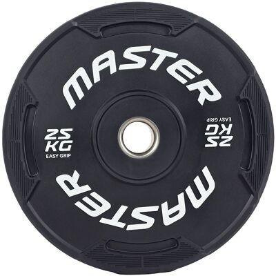 Master Fitness Easy Grip Black, Levypainot Bumper Master Fitness Easy Grip Black, Levypainot Bumper