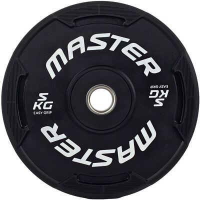 Master Fitness Easy Grip Black, Levypainot Bumper Master Fitness Easy Grip Black, Levypainot Bumper