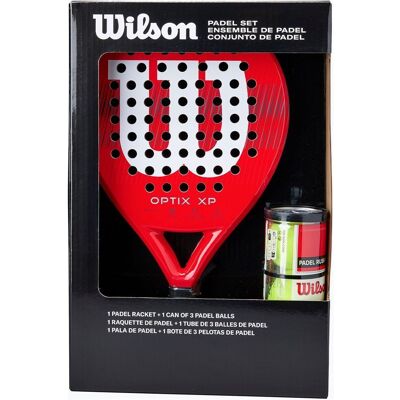 Wilson Optix Xp Padel Kit Box Sku Red, Padelmailat Wilson Optix Xp Padel Kit Box Sku Red, Padelmailat