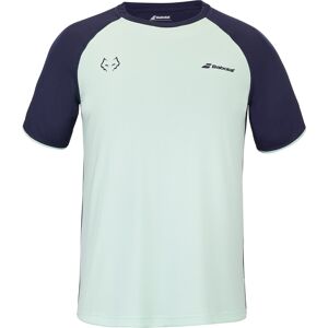 Babolat Crew Neck Tee Juan Lebron Misty Jade Lysegrå S Herre Babolat Crew Neck Tee Juan Lebron Misty Jade Lysegrå S Herre