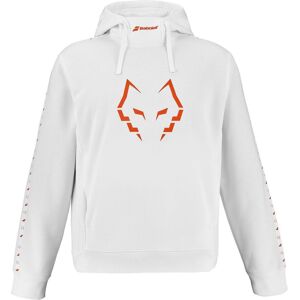 Babolat Hood Sweat Juan Lebron White Hvid M Herre Babolat Hood Sweat Juan Lebron White Hvid M Herre