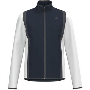 Head Club 25 Jacket Navy/White Hvid,Mørkeblå (Navy) XXL Herre Head Club 25 Jacket Navy/White Hvid,Mørkeblå (Navy) XXL Herre