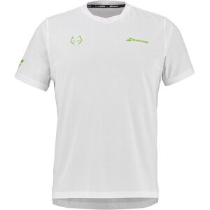 Babolat Crew Neck Tee Juan Lebron White Hvid L Herre Babolat Crew Neck Tee Juan Lebron White Hvid L Herre
