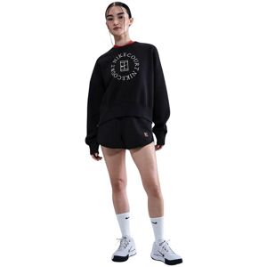 Nike Court Heritage Women Phoenix Fleece Black Rød M Dame Nike Court Heritage Women Phoenix Fleece Black Rød M Dame