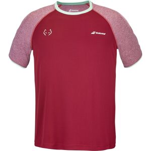 Babolat Crew Neck Tee Juan Lebron Red Dahlia Rød S Herre Babolat Crew Neck Tee Juan Lebron Red Dahlia Rød S Herre