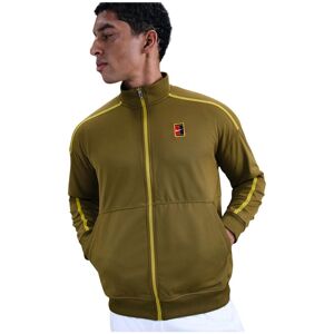 Nike Court Heritage Jacket Olive Flak Grøn XS Herre Nike Court Heritage Jacket Olive Flak Grøn XS Herre