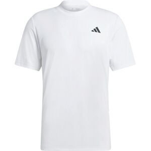 Adidas Club T-shirt White Hvid S Herre Adidas Club T-shirt White Hvid S Herre