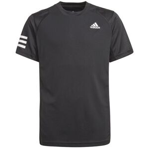 Adidas Boys Club 3-Stribe T-shirt Black Sort 7-8 år Junior Adidas Boys Club 3-Stribe T-shirt Black Sort 7-8 år Junior