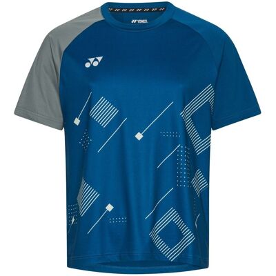 Yonex T-shirt 255207 Sunset Blue Blå L Herre Yonex T-shirt 255207 Sunset Blue Blå L Herre