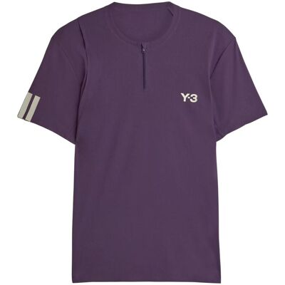 Adidas Y-3 Pro FreeLift Zip T-shirt Aurora Plum Rød L Herre Adidas Y-3 Pro FreeLift Zip T-shirt Aurora Plum Rød L Herre