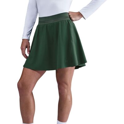 Nike Court Ace Advantage Dri-FIT Skirt Fir Grøn L Dame Nike Court Ace Advantage Dri-FIT Skirt Fir Grøn L Dame