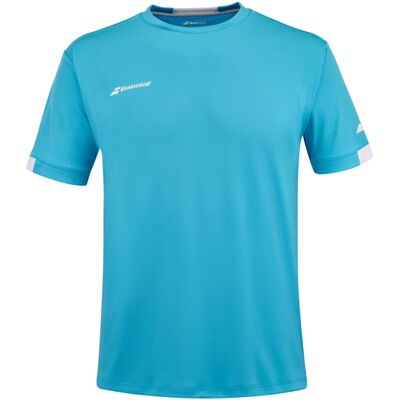 Babolat Play Crew Neck Tee Cyan Blue Blå XXL Herre Babolat Play Crew Neck Tee Cyan Blue Blå XXL Herre