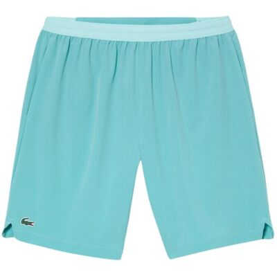 Lacoste Tennis x Novak Djokovic Taffeta Shorts Mint Mint XL Herre Lacoste Tennis x Novak Djokovic Taffeta Shorts Mint Mint XL Herre