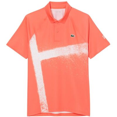 Lacoste Novak Djokovic Oranssi Tennis Polo - Tennis Polo Shirt Lacoste Novak Djokovic Oranssi Tennis Polo - Tennis Polo Shirt