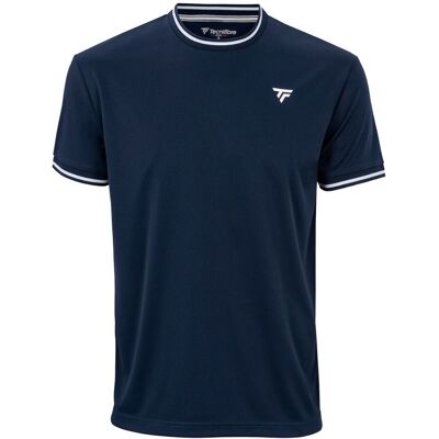 Tecnifibre Team Tech T-shirt Marine Mørkeblå (Navy) S Herre Tecnifibre Team Tech T-shirt Marine Mørkeblå (Navy) S Herre