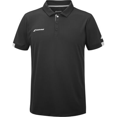 Babolat Play Polo Black/Black Sort XXL Herre Babolat Play Polo Black/Black Sort XXL Herre